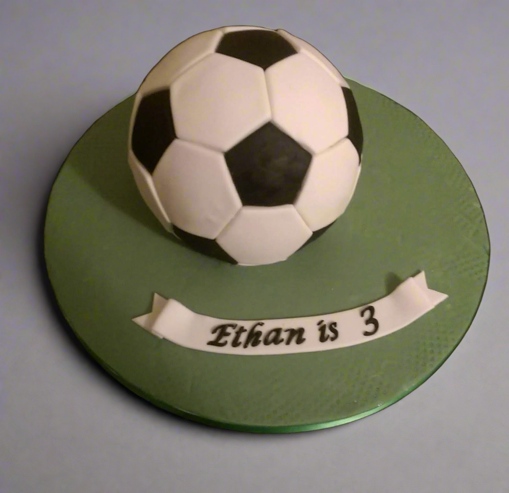 3D football cake