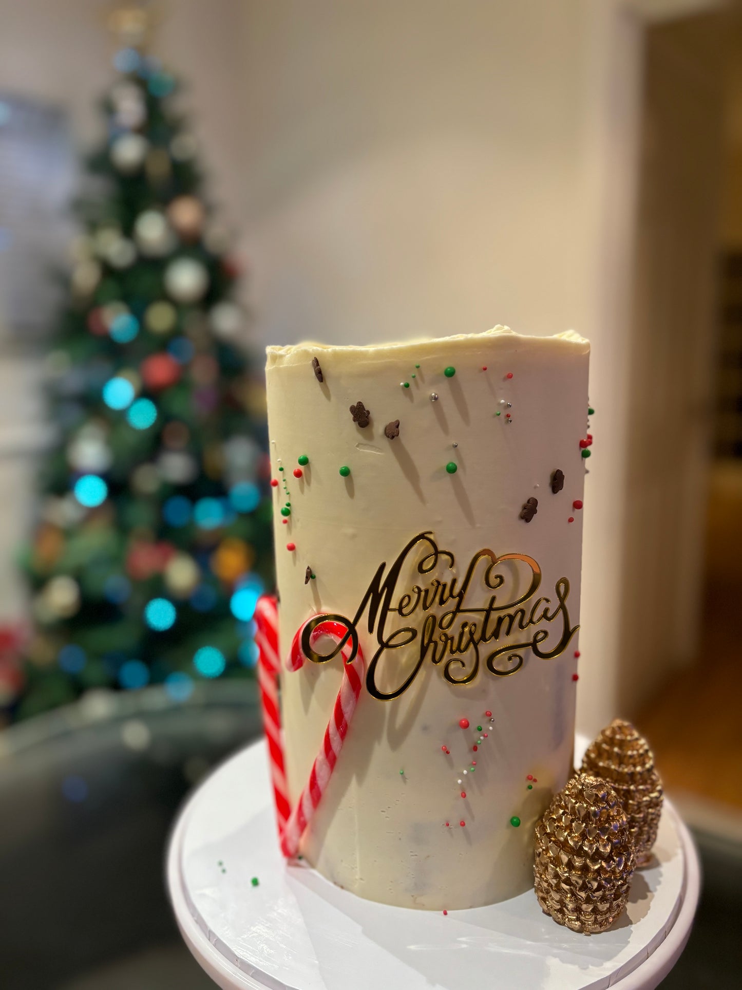 Christmas Buttercream Cake