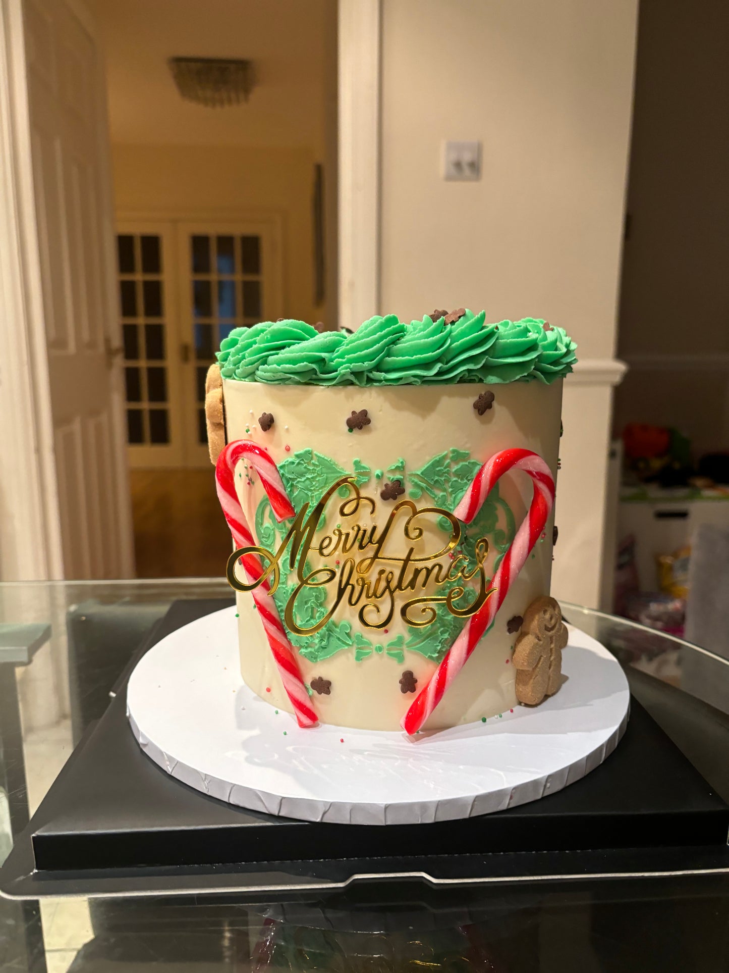 Christmas Buttercream Cake