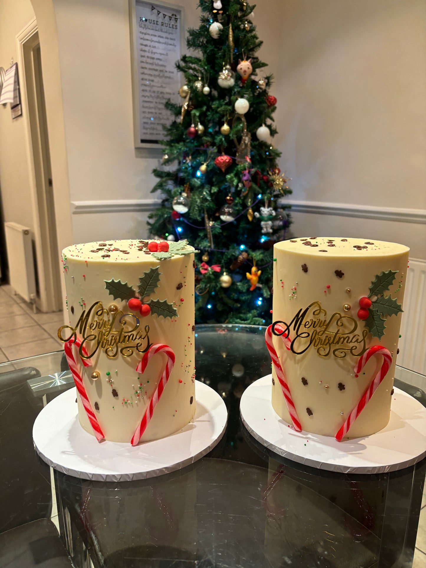 Christmas Buttercream Cake