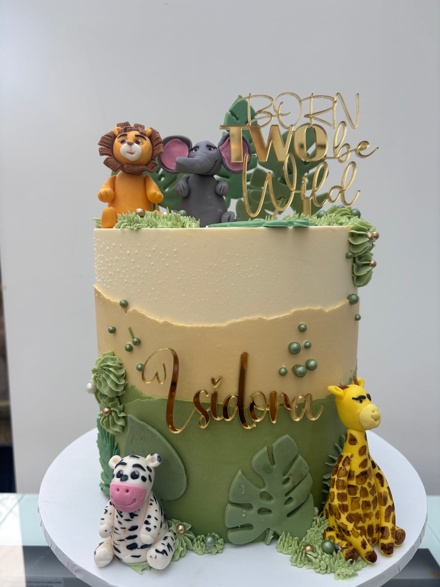 Two Wild Jungle cake