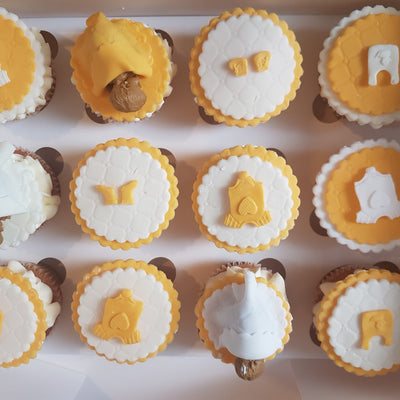 Baby Shower cupcakes - box of 12