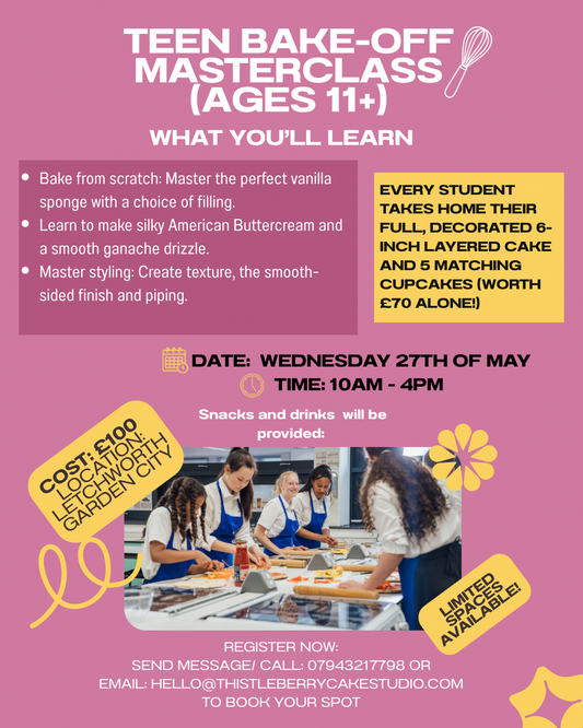 May Half-Term Cake Masterclass