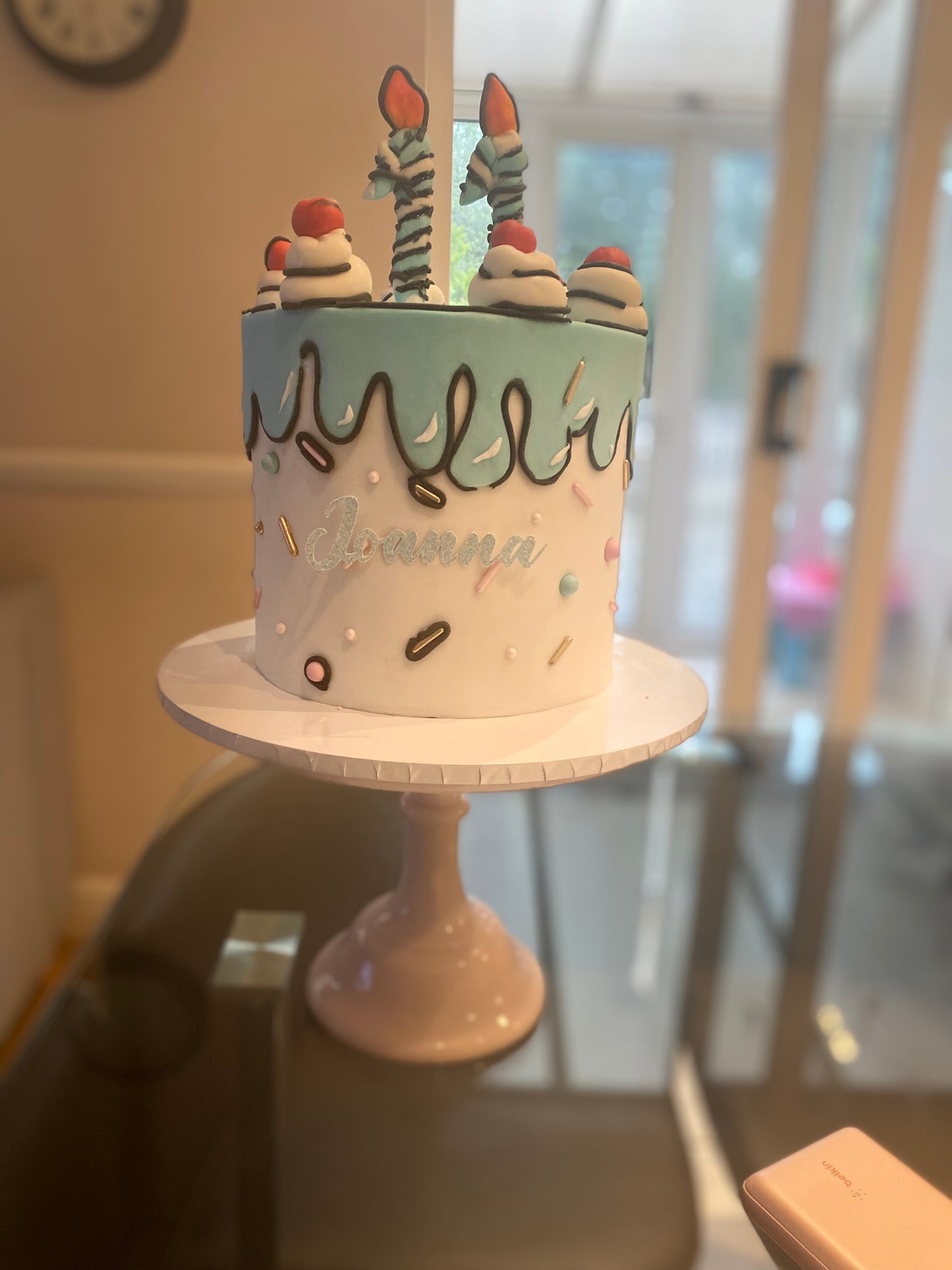 Dr. Seuss Cartoon themed cake