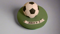 3D football cake