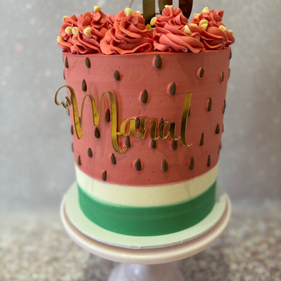 Watermelon cake