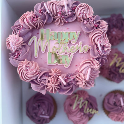Mother’s Day Bento Cake & Cupcakes