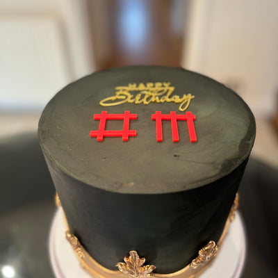 Depeche Mode themed cake