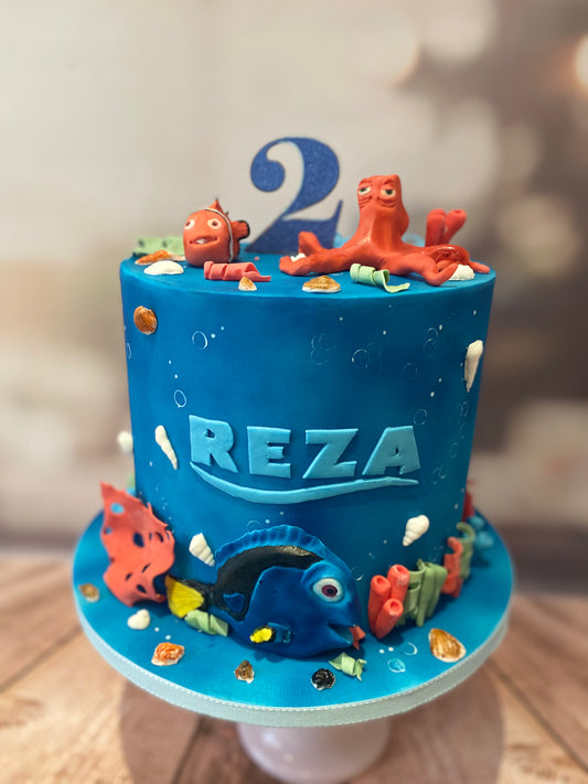 Finding Nemo cake