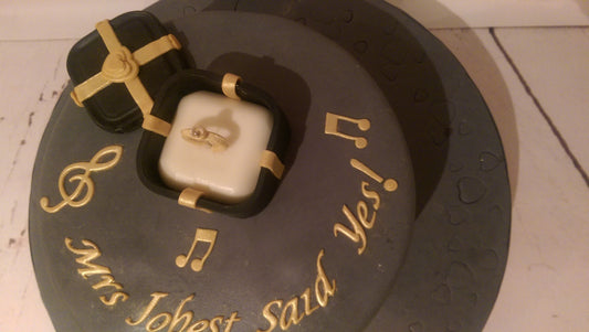 Engagement Cake