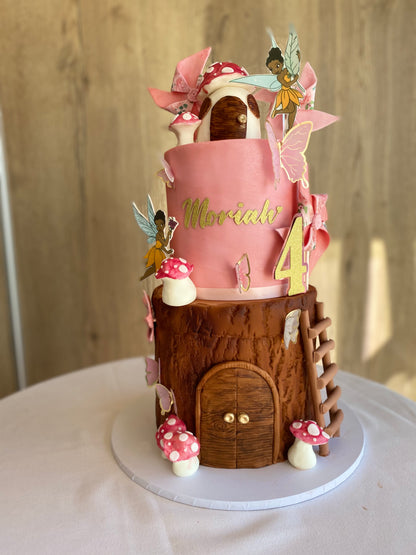 Fairy woodland cake