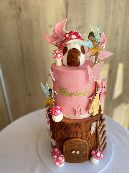 Fairy woodland cake