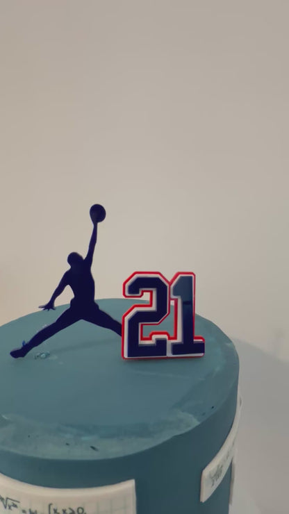 Basketball themed cake